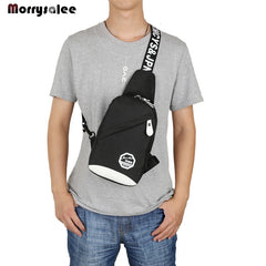 Waterproof Chest Bag Zipper Shoulder Casual Bag Men's Chest Bag