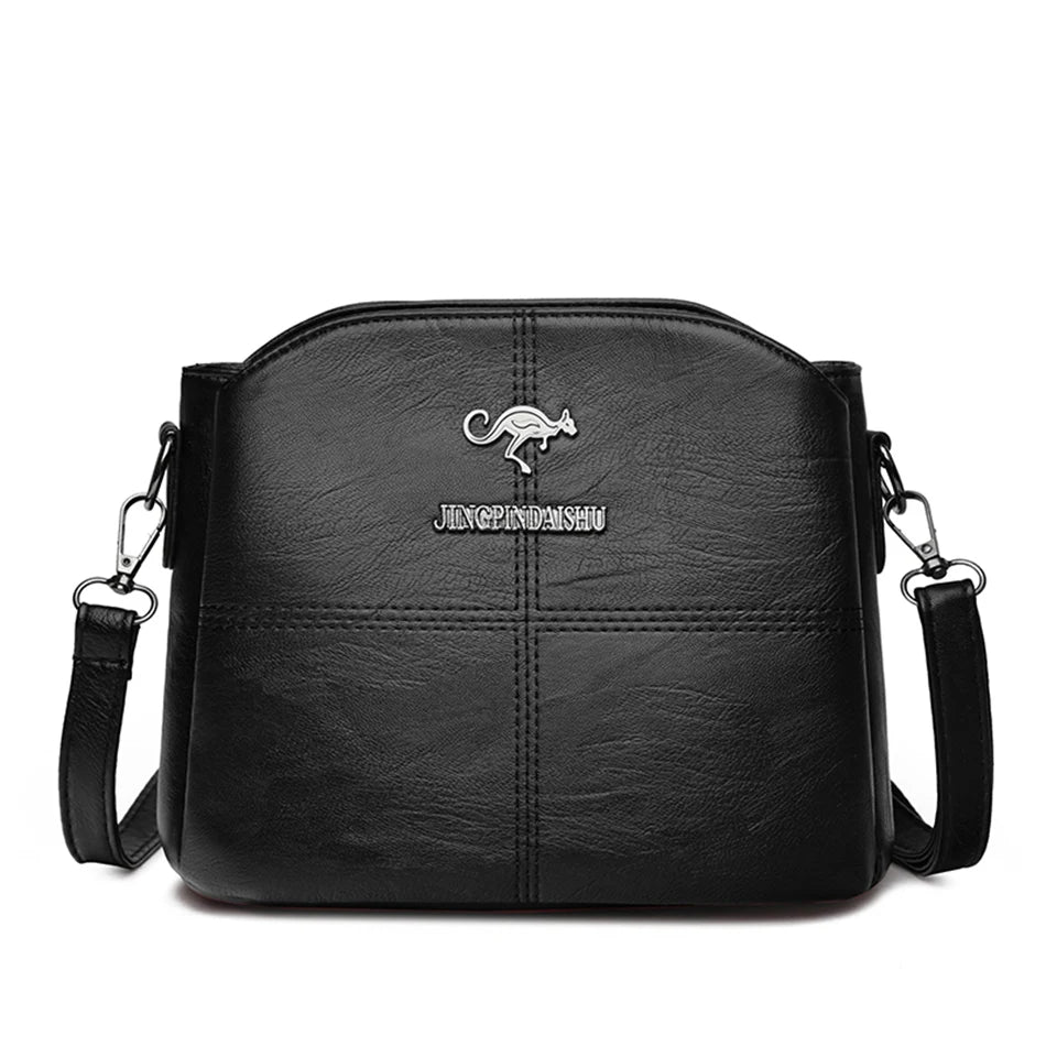 3 Layers Messenger Sac A Main Letter Purses and Handbags Women Bags