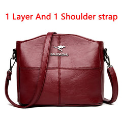 Soft Leather Shoulder Crossbody Bags for Women Handbags
