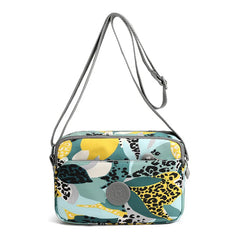 3 Layers Women Mini Bag Printing Nylon Girls Small Shoulder Bag