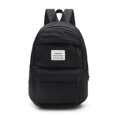 Solid Casual Women Backpack Teenage Girl School Bag Student Girls Shoulder Bag