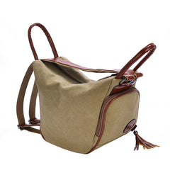 3 in 1 Multifunction Women Handbags Crossbody Bags Canvas Lady Shoulder Tote