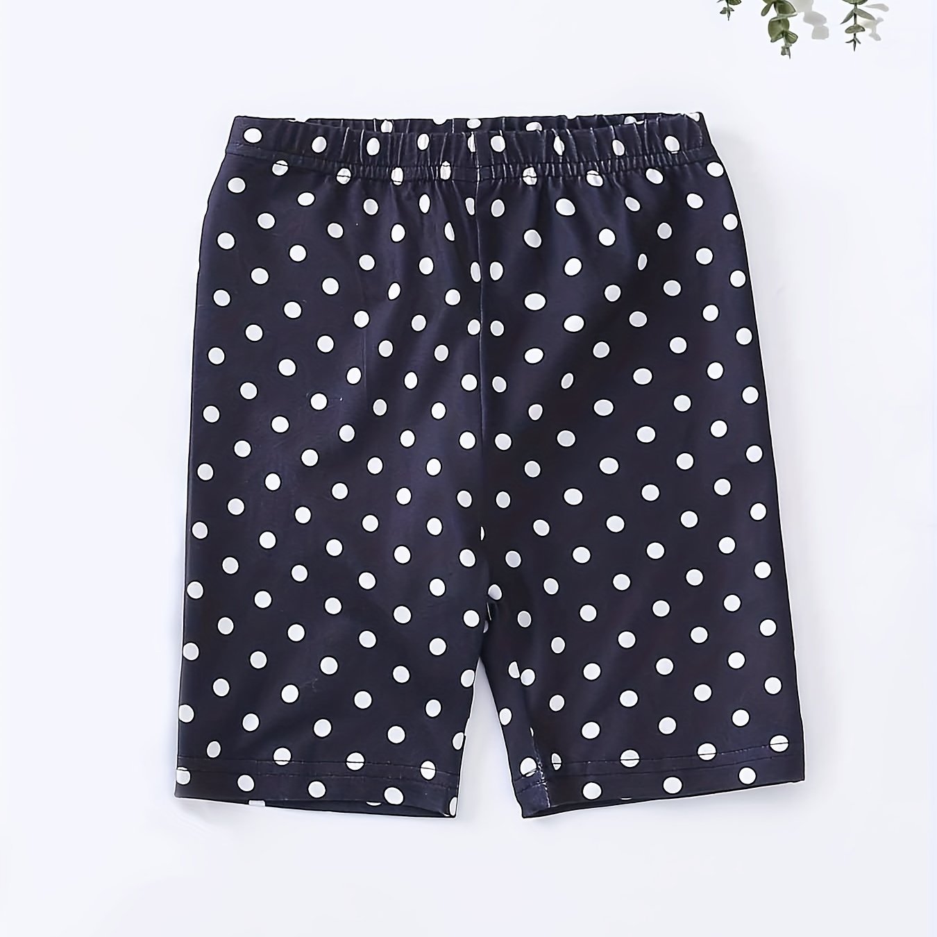 Girls' Polka Dots Beach Shorts Stretch Swim Lounge Shorts