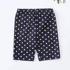 Girls' Polka Dots Beach Shorts Stretch Swim Lounge Shorts