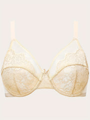 Floral Lace Full Cover Minimizer Underwire Bra