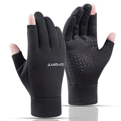 Warm Touch Screen Gloves Outdoor Cycling Training Anti Slip Windproof Gloves