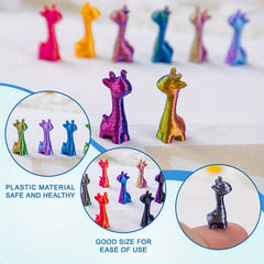 3D Printed Giraffe Desk Ornaments - Ideal Office Decor & Party Favors