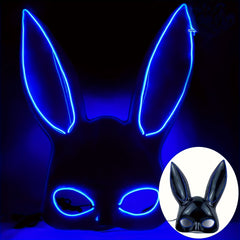 Bunny Mask Halloween Mask Nightclub Bar Rabbit Bunny Party Mask