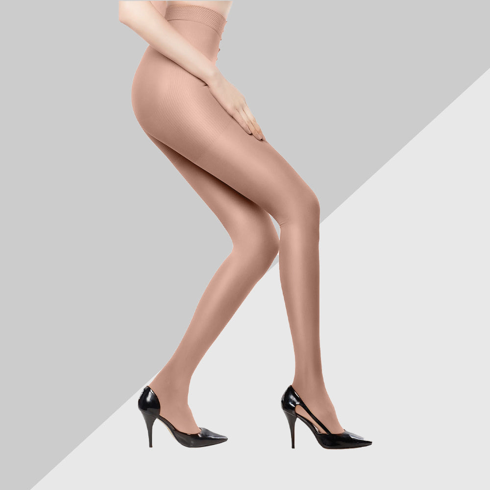Women's High Waist Compression Pantyhose 20mmHg Slim Fit Tights