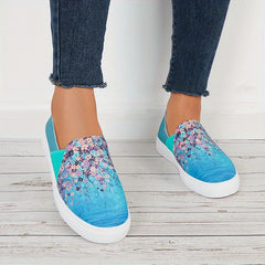 Women's Colorful Sequin Flat Shoes Lightweight Comfortable Skate Shoes
