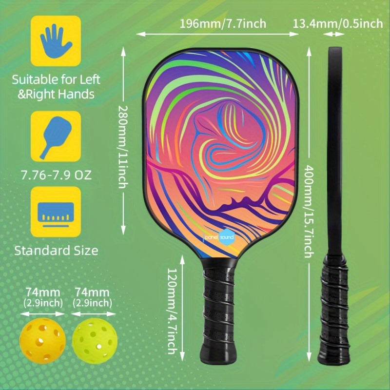 Panelsound PS 005 Pickleball Paddles Set of 2 USAPA Approved Lightweight