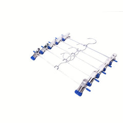 5pcs Metal Pants Clips Stainless Steel Antiskid Portable Scalable