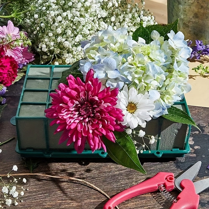 2pcs Rectangular Flower Foam Cage Holder for Floral Arrangement