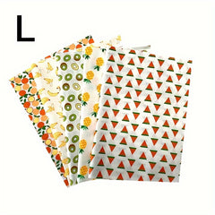 5pcs Japanese Style Cloth Set for DIY Sewing Scrapbooking Quilting Craft