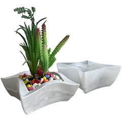DIY Drip Rubber Mold Flower Pot Silicone Mold
