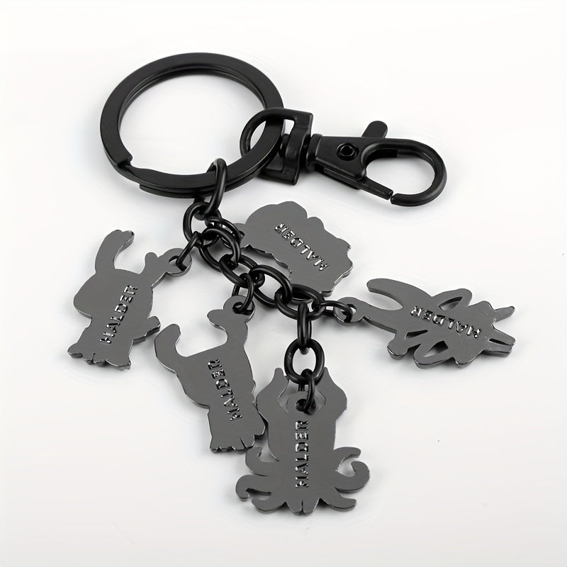 Hollow Knight Alloy Doll Keychain Bag Car Pendant
