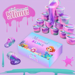 Mermaid Slime Kit DIY Toys Party Favor Gift Bag Stuffer Birthday Gift
