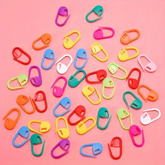 50pcs Plastic Safety Buckle for Wool Knitting Crochet Tool