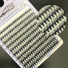 200Pcs 30D 9-16mm D Curling Cluster Individual Lashes Lash Extensions
