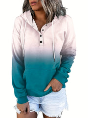 Casual Long Sleeve Hoodie Drawstring Hoodies Sweatshirt