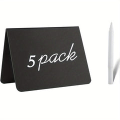 Mini Chalkboard With Chalk for Food Party Buffet Table Sign Wedding Bakery