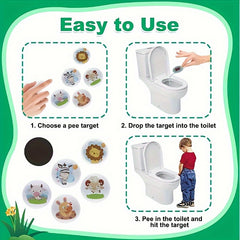 Color-Changing Cartoon Sticker Set