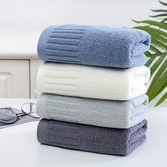 4pcs Solid Cotton Hand Towel Absorbent Soft Face Towel Quick Dry Hand Towels