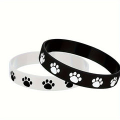 Rubber Silicone Bracelet for Fitness Exercise Basketball Love Animals