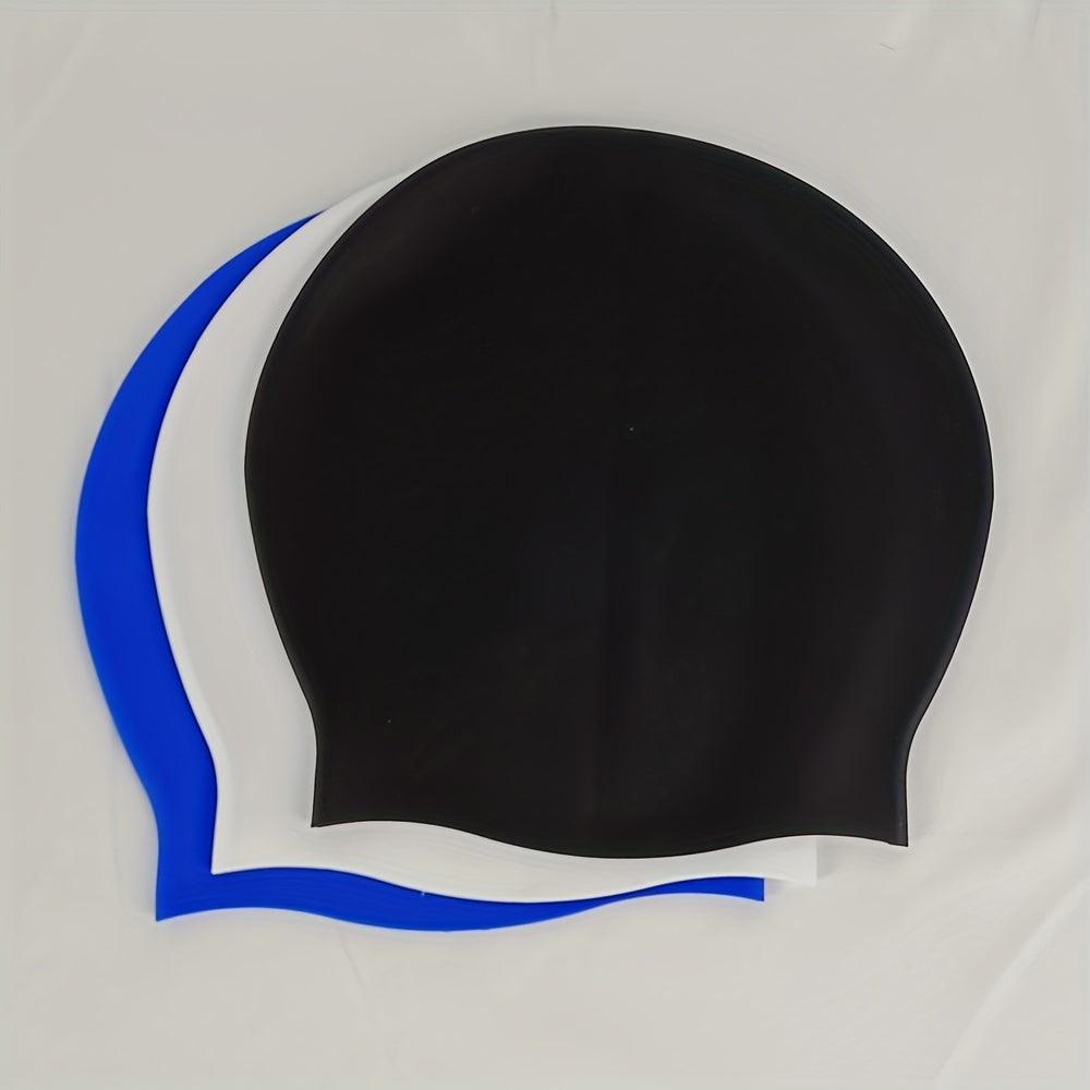 Oversized Waterproof Swimming Cap for Long Curly Thick Hair & Braids