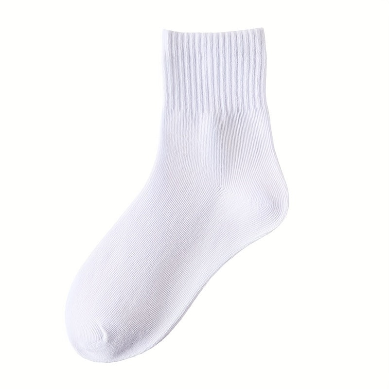5 Pairs Kids Breathable Sports Socks for Spring Autumn
