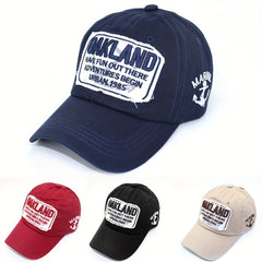 Letter Embroidery Patch Baseball Cap Classic Cotton Unisex Dad Hats