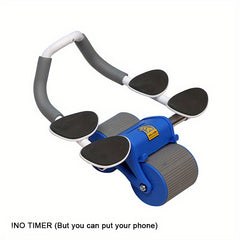 2-in-1 Elbow Support Ab Wheel for Home Gym Workouts