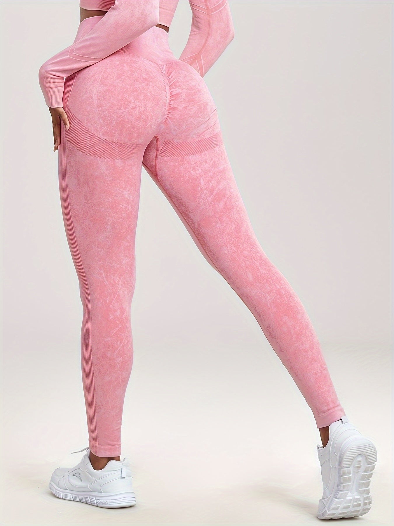 Tie Dye Seamless Yoga Pants High Stretch Leggings Women's Activewear