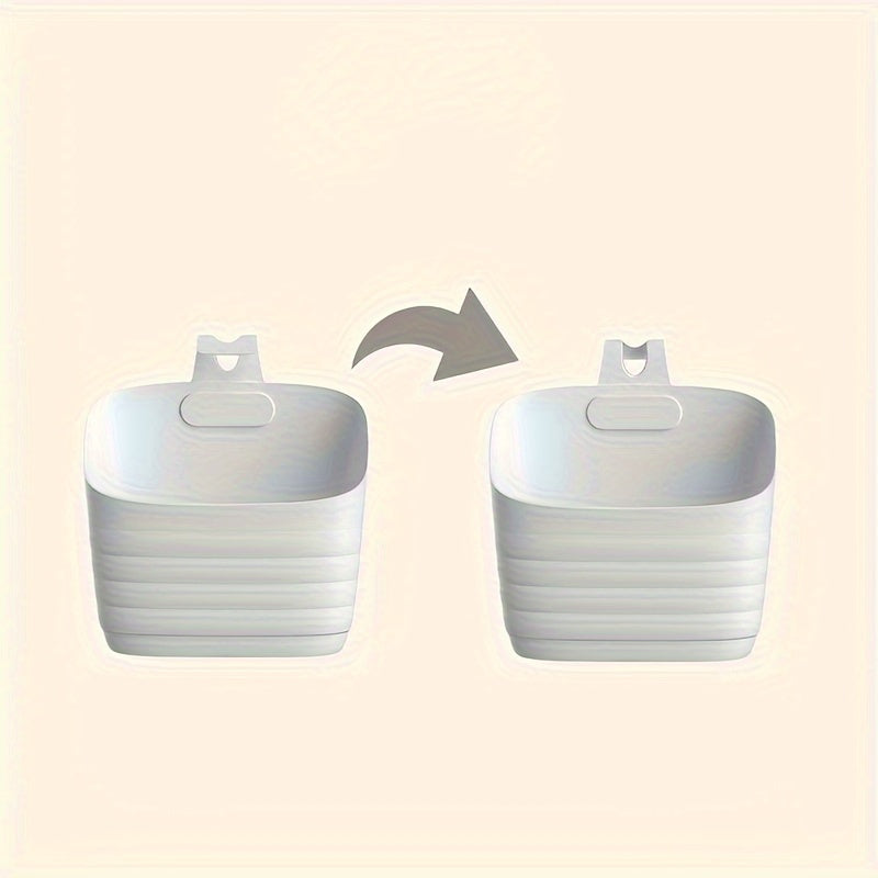 1pc Wall mounted Kitchen Hanging Basket Vegetable Storage Box