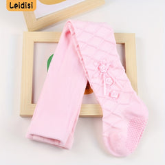 Rose Petal Baby Leggings Made with Combed Cotton