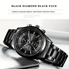 Men's Ultra Thin Steel Strap Sports Watch