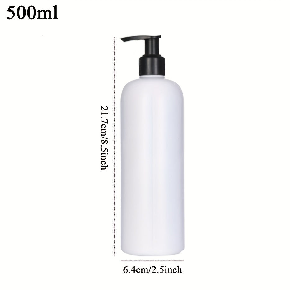 2pcs 500ml Reusable Soap Dispenser Bottles for Kitchen and Bathroom