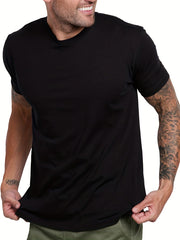 Men's Quick Dry Short Sleeve T-Shirt for Fitness Gym Running Cycling