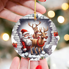 1pc Acrylic Christmas Decorations Pendant Party Supplies