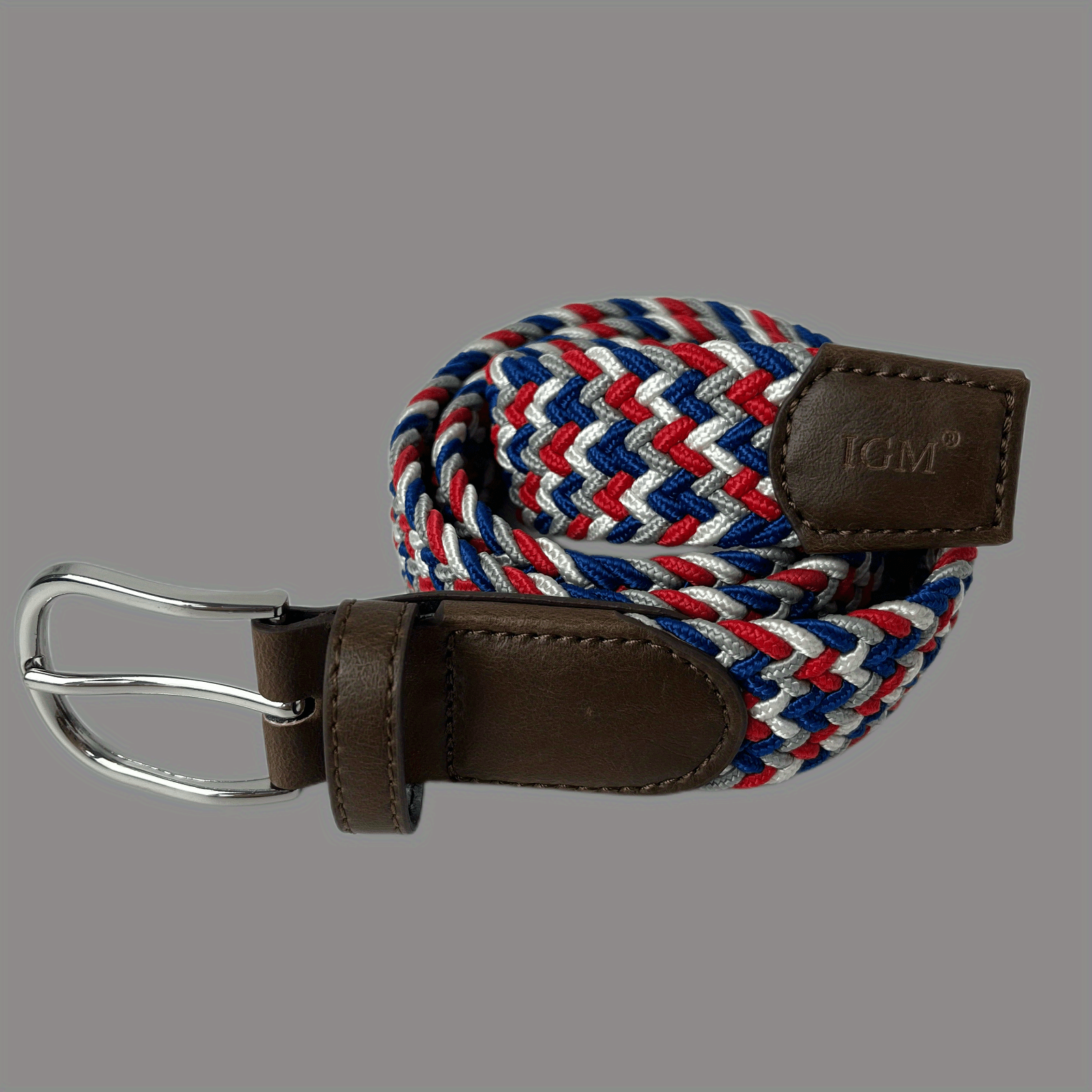 Elastic Belt Canvas Woven Twist Wax Rope for Girls & Youth