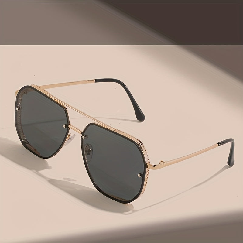 Aviator Sunglasses UV400 Metal Pilot Sun Shades