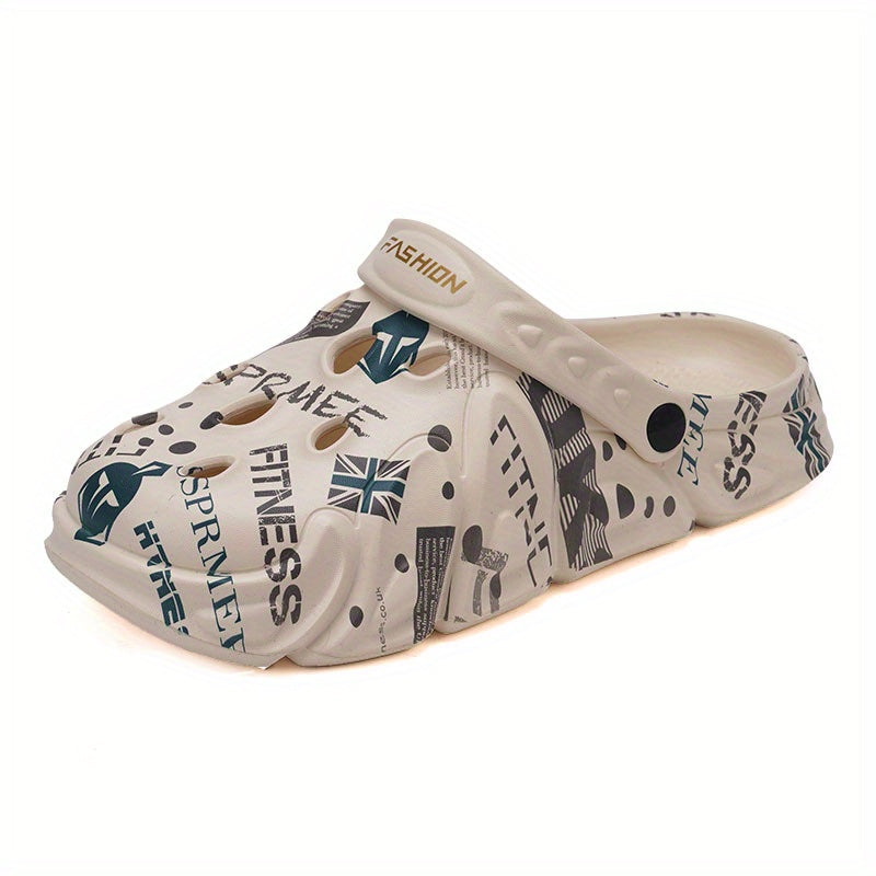Men's Durable Anti-Skid Clogs Sandals for Outdoor Spring/Summer