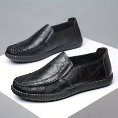 Men's Comfy Stitch Detail Loafers Slip On Shoes Spring Summer