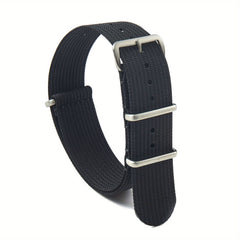 Nylon Watch Strap 18mm 20mm 22mm Stainless Steel Buckle