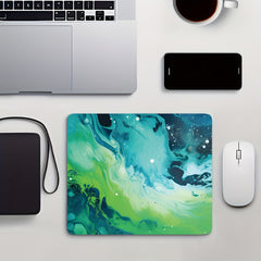 Fluid Painting Series Small Desktop Mouse Pad Office Home Computer Accessories