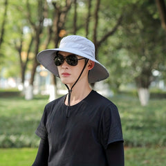 Men's Sunshade Hat Quick Drying Neck Protection Outdoor Activities