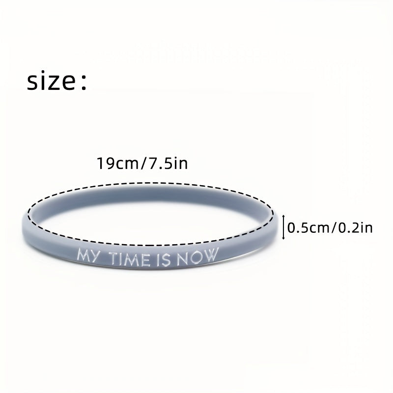 Inspirational Silicone Bracelet for Sports Teams