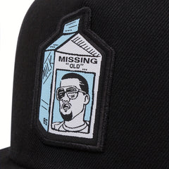 Milk Bottle Embroidery Snapback Hat Hip Hop Cartoon Baseball Cap