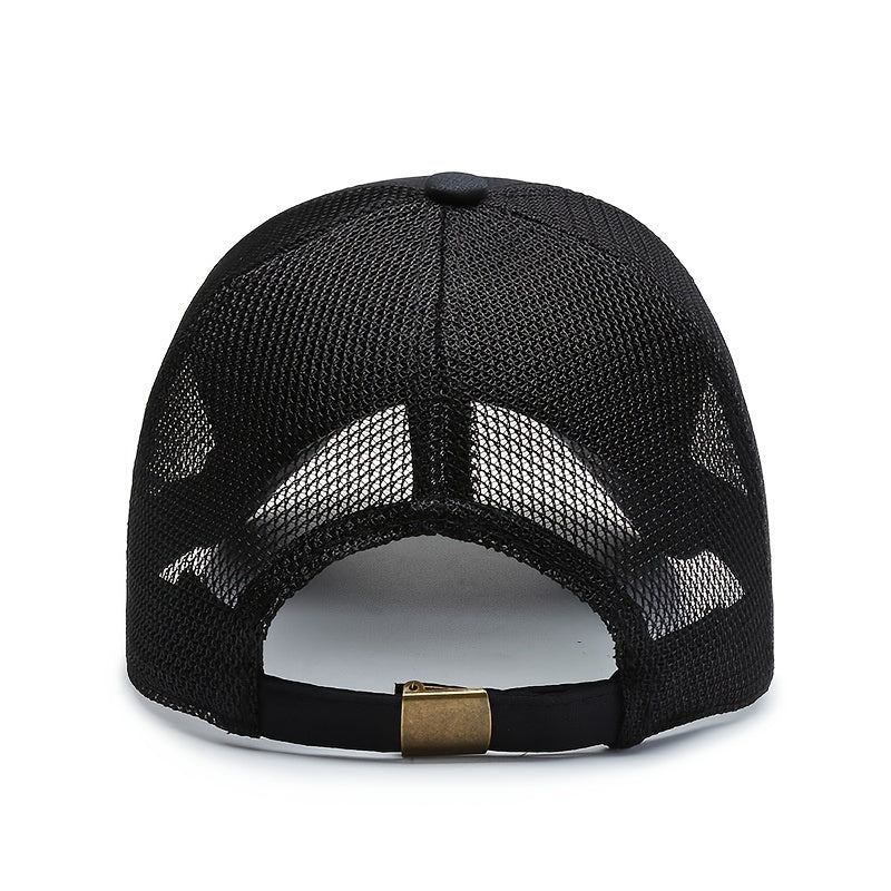 Retro Trucker Cap Mesh Baseball Cap Sunshade Hat