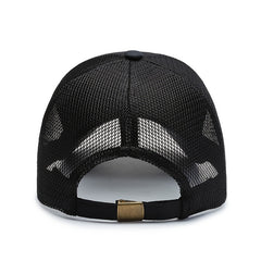Outdoor Sports Solid Baseball Cap Sunscreen Mesh Cap